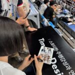 Nam Gyu-ri Instagram - 오랜만에 시구⚾️ 스트라이크!!! 초대해주셔서 감사합니다 모든 선수님들 팬분들 응원합니다 모두 화이팅입니다 🍀 사실 제가 모든선수분들에게 전하고싶었던 멘트는 “끝날때까지 끝난게 아니다! 지금부터가 시작입니다 모두 화이팅입니다” 💪🏻🫡👍🏻✨🌸❤️🙏🏻🍀🧚‍♀️👍🏻⚾️