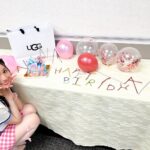 Nana Asakawa Instagram – イベントの時に特典会終わって楽屋戻ったら準備されてた🫶
メイクさんがモール工作してくれて笑
マネージャーさんたちがケーキやプレゼント準備してくれたんだって🥲
みんなありがとーーーう🥲