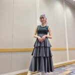 Nana Asakawa Instagram - 浅川梨奈バースデーイベント お越しくださった皆様ありがとうございました✨ ベルリオーズをイメージでグレーと赤リボン🐾笑 たくさんの方にお祝いしてもらって幸せです、 また会おうねありがとう！
