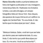 Nana Gouvea Instagram – Thank you @gqbrasil and @gq for the article! Love you 💋💖🙏🏼 Obrigada a #gqbrasil e #gq pela matéria! Amo vcs! ❤️❤️❤️ #nanagouvea #beleza #autoestima #confiança #amorpróprio #beauty #selflove #confidence #lingerie #longhair #naturalbeauty #belezanatural #gorgeous #deusa #goddess