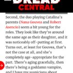Nana Gouvea Instagram - Hello my dearest friends from @dreadcentral !!! I’m not a Vampire! 🧛🏻‍♀️😈❤️‍🔥 But I’ve been asked that a lot on my life time! 😅😂🤣 Thank you for the compliments! I’m humbled and happy! 😊🫶🏼💋 And thank you for the review on @bishops_cove !!! I thank you in the name of all the crew and producers! #dreacentral #bishopscovefilm #nanagouvea #charlesdlincoln #horrormovies #indiemovies #actress #filmactress #lovemylife #vampire Maybe I am… 😏😎🥳 Olá meus queridos amigos da @dreadcentral!!! Eu não sou uma vampira! 🧛🏻‍♀️😈❤️‍🔥 Talvez eu seja… 😏😎🥳 Já me perguntaram muito isso na minha vida! 😅😂🤣 Obrigada pelos elogios! Estou humildemente feliz! 😊🫶🏼💋 E obrigado pela avaliação no filme @bishops_cove !!! Agradeço em nome de toda a produção! Link to the article: https://www.dreadcentral.com/reviews/471131/grindhouse-cinema-is-alive-in-bishops-cove-new-blood-reviews/