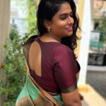 Nandhini Madesh Instagram - Beautiful blouse from @_madarasi_thedesignhouse_ 🤍