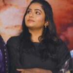 Nandhini Madesh Instagram - For #DeAr press meet 🤍 📷 @rkpreetham_photography Makeup @pearlglitz_makeover Dress @iymbulan