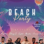 Nani Trinidade Instagram - BEACH PARTY 12 mars 2023 au @captainfrenchysxm #sxmstrong🇸🇽❤️ #beachvibes #beachparty #dj #music
