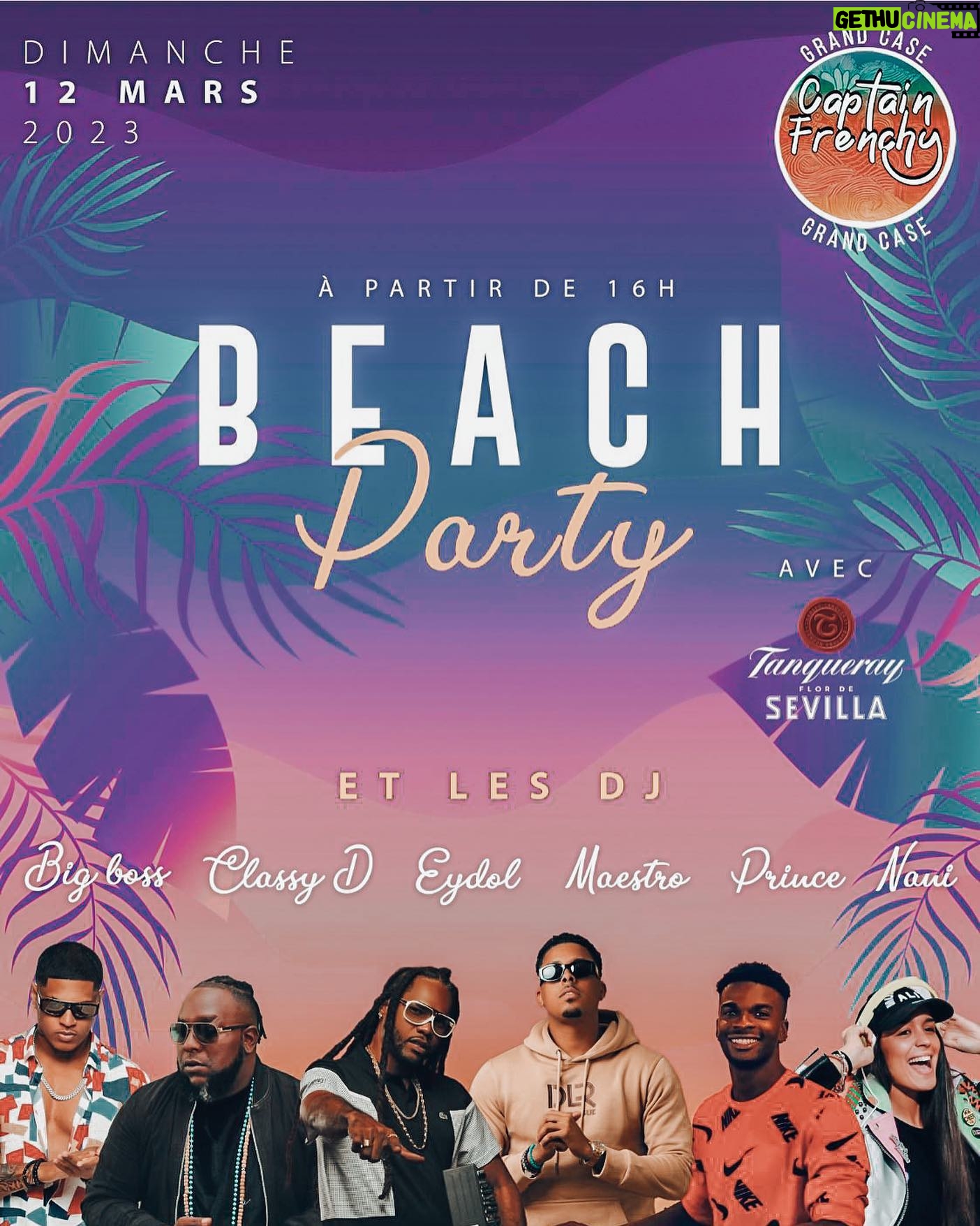 Nani Trinidade Instagram - BEACH PARTY 12 mars 2023 au @captainfrenchysxm #sxmstrong🇸🇽❤️ #beachvibes #beachparty #dj #music