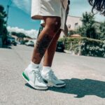Nani Trinidade Instagram - AIR JORDAN 3 RETRO VARSITY #sneakers #addicted #jordan3retro #varsitygreen