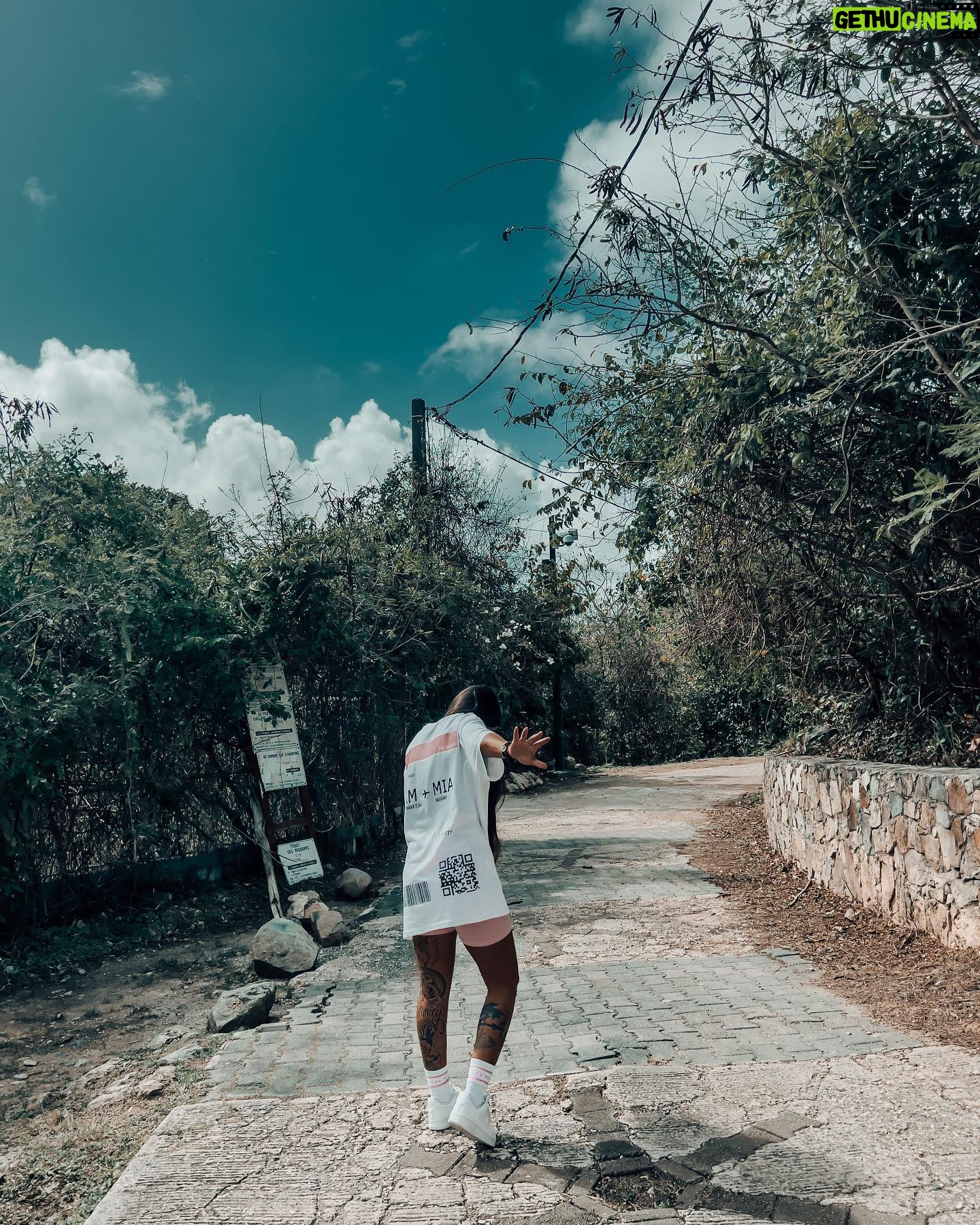 Nani Trinidade Instagram - Vous ne pouvez pas faire grand-chose dans la vie si vous travaillez uniquement les jours où vous vous sentez bien. COLLECTION PINK @bebravestore.off #bebravestore #boardingpass #miami #sxm #neverstopexploring