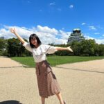 Nanoka Hara Instagram – 「どうする家康」第46回

遂に始まる大坂の陣。今夜8時からです…！
お見逃しなく︎！

大阪城と一緒に✌️
初めて実物を観て感動しました。