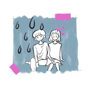 Nao Instagram - .
「あなたがしてくれなくても」
前後で違うイラストの表情に
ドキッとすること間違いなしな
スタッフTシャツが完成いたしました！✨
.
#前のイラストを担当しました
#後ろは瑛太さんの絵
#かっちょいい
#明日は10話放送
#観てもらえたら嬉しいです