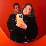 Naomi J. Ogawa Instagram - Happy 1 year anniversary baby! Let's order takeout and be in bed by 10 p.m cause that’s how we roll.. Thank you for being weird and silly with me 🩷 more laughter to come..