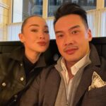 Naomi J. Ogawa Instagram - Happy 1 year anniversary baby! Let's order takeout and be in bed by 10 p.m cause that’s how we roll.. Thank you for being weird and silly with me 🩷 more laughter to come..