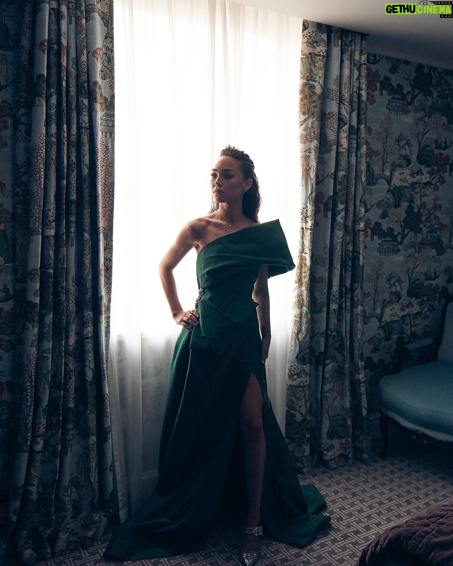 Naomi J. Ogawa Instagram - Thank you @bazaaruk for ‘getting ready with me’ for my first #britishfashionawards. I would also love to thank @matilde.jewellery for a truly magical night 🤍 Dream team: Makeup: @busterknight Hair: @adamcookehair Stylist: @sarahroseharrison @dionnebrighton Photographer: @mrbertiewatson Wearing Dress: @rachelgilbertau Shoes: @jimmychoo Bag: @aspinaloflondon Jewellery: @matilde.jewellery