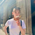 Naomi Trauden Instagram - Italian gelato 🍨😋
