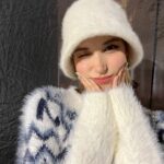 Naomi Trauden Instagram - TGC北九州 ありがとうございました🤍 もこもこニットかわいかた♡