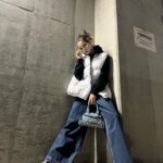 Naomi Trauden Instagram - TGC北九州 ありがとうございました🤍 もこもこニットかわいかた♡