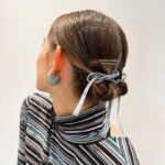 Naomi Trauden Instagram - まーちゃんのめちゃかわヘアメイクと私服が合っていた今日🩵　あ、ピアスは衣装の！笑