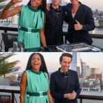 Naomie Harris Instagram – Such a fun evening at the opening of London’s newest, coolest Rooftop bar & restaurant @wagtailldn with the incredible @afuahirsch interviewing me, @nicholasgrimshaw dj’ing; food by head chef #philipKearsey; drinks by mixologist #angelosbafas; and 360 degree views of the city! (Video credit: @yasontheinternet ) wearing @edelinelee & @jimmychoo styled by @_celine_sheridan_ makeup by the one and only, truly amazing @kennethsohmakeup