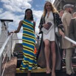 Naomie Harris Instagram – Thank you @visitqatar for an incredible day at Qatar Goodwood Festival! #visitQatar 🙏🏾🙏🏾 Wearing @jw_anderson styled by @alexandracronan Makeup @kennethsohmakeup #Ad