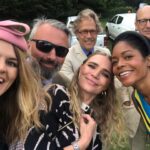 Naomie Harris Instagram – Thank you @visitqatar for an incredible day at Qatar Goodwood Festival! #visitQatar 🙏🏾🙏🏾 Wearing @jw_anderson styled by @alexandracronan Makeup @kennethsohmakeup #Ad
