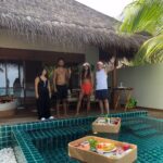 Naomie Harris Instagram – Merry Christmas from @huvafenfushi_maldives Sending love from my family to yours. May your day be filled with love, laughter, and the warmth of cherished moments. Extra special thank you to @beyondtalentglobal & @rove_pr for organising this magical Christmas for us!! 🇲🇻🎄🙏🏾