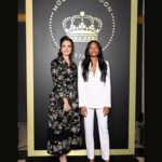Naomie Harris Instagram - A magical way to round out the year with this magnificent celebration to support a GoodPlanet fundation initiative with Moët & Chandon. A show stopping performance by @GloriaGaynor And, I got to meet the legend, and all round nicest human ever @RogerFederer Thank you so much @moetchandon for inviting me to celebrate with you! @moetchandon #moetchandon #toastwithmoet #MoetEffervescence