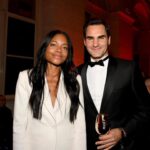 Naomie Harris Instagram - A magical way to round out the year with this magnificent celebration to support a GoodPlanet fundation initiative with Moët & Chandon. A show stopping performance by @GloriaGaynor And, I got to meet the legend, and all round nicest human ever @RogerFederer Thank you so much @moetchandon for inviting me to celebrate with you! @moetchandon #moetchandon #toastwithmoet #MoetEffervescence