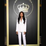 Naomie Harris Instagram - A magical way to round out the year with this magnificent celebration to support a GoodPlanet fundation initiative with Moët & Chandon. A show stopping performance by @GloriaGaynor And, I got to meet the legend, and all round nicest human ever @RogerFederer Thank you so much @moetchandon for inviting me to celebrate with you! @moetchandon #moetchandon #toastwithmoet #MoetEffervescence
