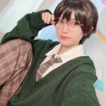 Nashiko Momotsuki Instagram - 自分の理想の男の子具現化したら自分の男装姿になる笑 黒髪！メガネ！ぱっちり二重！かわいい系！ #桃月なしこ #なしこたそ