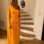 Nasim Pedrad Instagram - Thank you @paulekaofficiel for this dreamy little dress🧡🧡🧡 @vanityfair