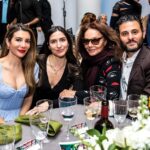 Nasim Pedrad Instagram - Thank you Diane Von Furstenberg for inviting women’s rights advocates and Stewy from Succession to spotlight the incredible people of Iran. @vitalvoices