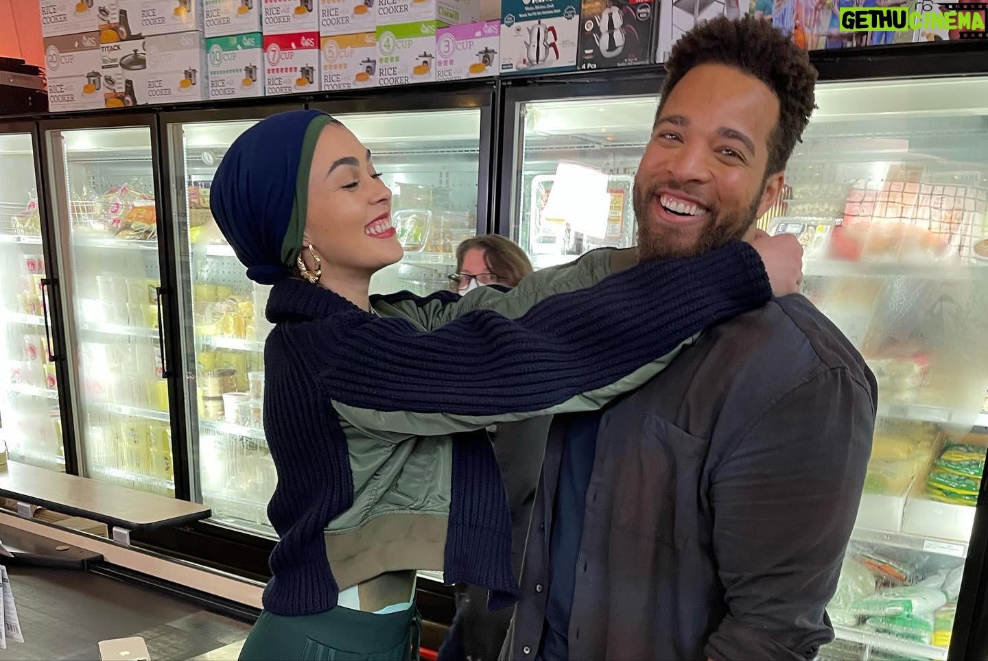 Natacha Karam Instagram - Tomorrows episode of Lonestar is extra cute specifically because @jstewiii is in it 🥰! This was definitely one of my favourite work days ever. Smiles ear to ear ✨💕✨