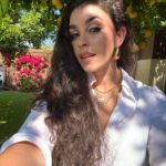 Natacha Karam Instagram - This gorgeous makeup by @vintagechez had to be captured. ✨💛