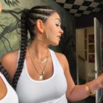 Natacha Karam Instagram - Sometimes you have your hair done and unlock a new energy. 💁🏻‍♀️💅🏼💜