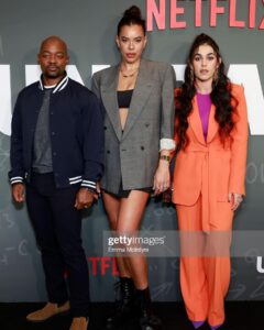 Natacha Karam Instagram - @roblowe & @johnnylowe new Netflix show ‘Unstable’ is so good!! What a nice opportunity to get out with the cast and support. I love my job and I love my friends ✨