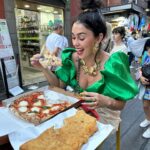 Natacha Karam Instagram - Pizza pre Opera in Naples 🇮🇹 Pizza in Naples is the best I’ve ever had in my life.. and I eat a lot of pizza. Look at my smile in that last pic, says it all. I’ll be dreaming about Neapolitan pizza until I see you again Italy ❤️