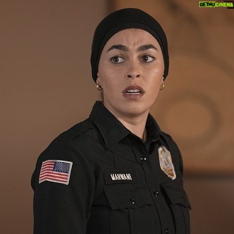 Natacha Karam Instagram - Uh oh.. itโs not gonna be smooth sailing for Marjan in tomorrow nights episode .. ๐ @911lonestar