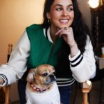 Natacha Karam Instagram - Love of my life No shoot happens without her ❤️🐕 Little miss Hollywood