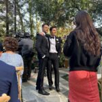 Natacha Karam Instagram - It’s Tarlos wedding time on @911lonestar tonight. Ooooo let the tears flow, she’s an emotional episode. I know I did my fair share of crying on this one when the camera wasn’t even on me 😂🥹 Everybody say looooooove ✨✨✨