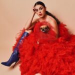 Natacha Karam Instagram - The talent Involved in creating these images- Wow- lucky me! 🤩 Thank you @abookof ❤️❤️ This shoot is my favourite shoot to date 🥰🥰 Follow link in my bio for the full interview 🙏🏼 💄: @tracewatkins 💇🏻‍♀️: @tildebymatilde 👗: @devonnuszer @blu___jeans 📸: @graphicsmetropolis Production : @louielouie16 @abookof