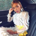 Natali Yura Instagram - On our way to the #GoldenGlobes yay 🤫 Thank you