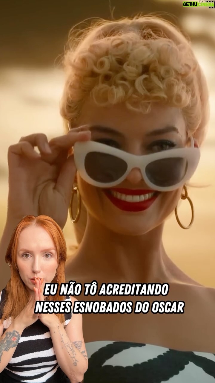 Natalia Kreuser - 4.1K Likes - O povo ficou indignado com os esnobados do Oscar 2024. Qual você ficou mais revoltado? #Oscar #Oscars #Barbie #DiCaprio #Saltburn