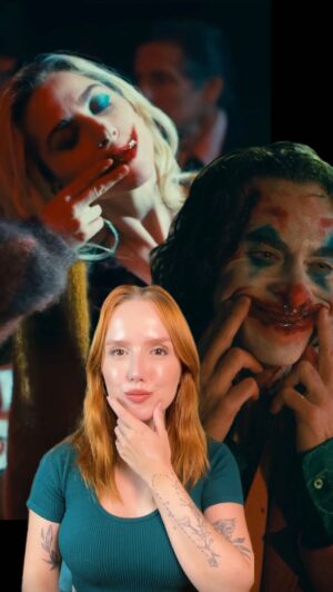 Natalia Kreuser Instagram - Vocês perceberam esses paralelos no trailer e no material de divulgação de #Coringa? #JokerFolieADeux #CoringaDelirioADois #Joker #LadyGaga #HarleyQuinn #Arlequina