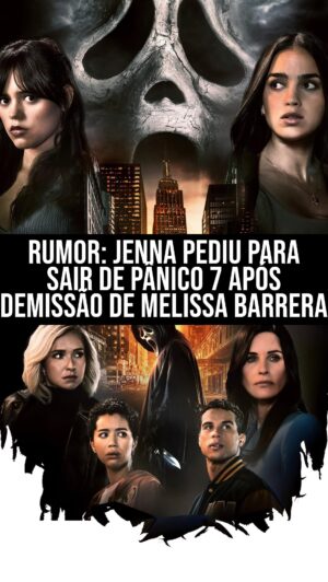 Natalia Kreuser Instagram - 🚨RUMOR: Jenna Ortega teria pedido para sua agência encerrar o contrato com #Pânico após confirmação da demissão da Melissa Barrera devido as postagens em apoio ao povo palestino nas suas redes sociais #panico #scream #jennaortega #melissabarrera