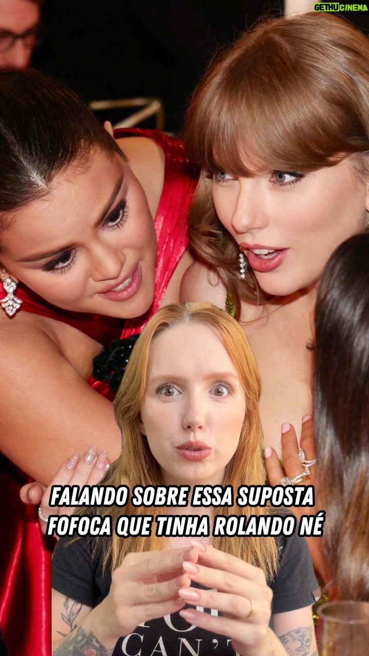 Natalia Kreuser - 1.9K Likes - Foi revelado o contexto da fofoca da #SelenaGomez com a #TaylorSwift durante o #GloboDeOuro e foi a própria Selena que contou! #GoldenGlobes