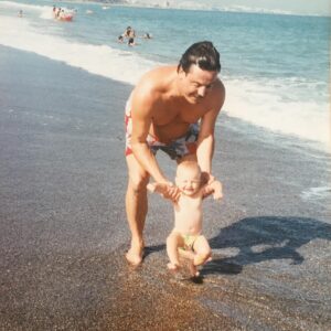 Natalia de Molina Instagram - Mi papá es el más fuerte del mundo y lo quiero mucho mucho mucho.