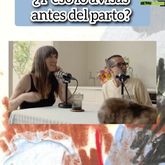 Natalia Ferviú Instagram - No es "sangre del cordón" es ¡sangre del bebé! Gracias @comadronaenlaola por explicarlo tan, tan bien. Somos muuuuuchas las madres que te estaremos eternamente agradecidas por enseñarnos cosas tan importantes como ésta. 🤲🏻❤️ Si queréis ver y/o escuchar el programa completo, lo tenéis gratis en Spotify, Apple Music, Ivoox y Amazon 📲 #quesiquierooquesitengo ❣️