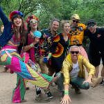 Natalia Tena Instagram – GLASTONBURY 2022 @glastofest. Spent 3 days surrounded by the humans I love, dressed like a carnival and dancing like it was the last party on earth. Thank you @fieldofavalon for inviting us back again on your stage after 2 pandemic years to play ❤️❤️