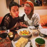 Natalia Tena Instagram – Beginning the birthday celebration of both my wing bitches @thenaughtypilgrim and the furry other half Mimosa @orasay.london. You create art with fish, your crew along with @harrywilkinson held our hands and tongues on this sexy journey towards gastronomic YES.