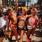 Natalia Tena Instagram – WHAT A CARNIVAL, COME ON LONDON!! 
There was heads down, bums up dancing, floating steel drums and weapons grade bass, empanadas, every meat grilled, full loud looks, full rum measures at 360 degrees and summer on our mooring. Overwhelmed by an envelopment of loving humans hurling love at my face, introduced my godchildren to my favourite street party (and training them to be my bartenders) dog licking all surfaces and many costume changes. After missing it for 6 years we threw the kitchen sink at it. Cannot wait for next year.🍉🍉🍍🍍🍍🍹🍹☀️☀️