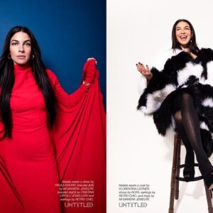 Natalia Tena Instagram - Thank you @theuntitledmagazine for having me, this was a proper fun dress up with such a talented bunch and a dirty playlist provided by the stylist ladies that made it impossible for me to stay still (sorry @jemimashoots 😂) I loved becoming a red bat and the beautiful blue leather glove ensemble made me feel I was doing the washing up in space (an activity on earth I have a huge compulsion to do.) Link in bio for more pictures and my blah blah about working with the wonderful @chad_stahe and Keanu Reeves @johnwickmovie @lionsgate, my cinematic family in spain @lastormedia  and the tropical music I make with my band @molotovjukeboxofficial.

Photographer: @jemimashoots 
Lighting: @ericranderson
Stylist: @steph_major
Stylist assistant: Annum
Makeup:@michellewebbmakeup
Grooming: @jonchapmanhair
Publicist: @ddapersonalpublicity